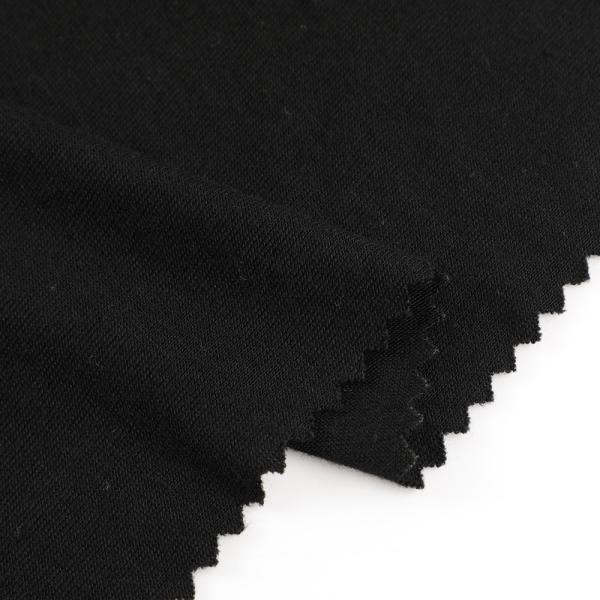 Certificated Super Soft 100% Organic Bamboo Cotton Polyester Knitting Jersey Rib Interlock Fabric Wholesale for T Shirt