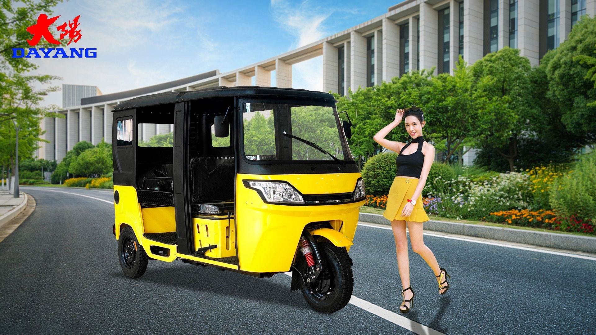250cc Three Wheel Motorcycle with 900Kg Loading Capacity and 10-20L Fuel Tank Capacity