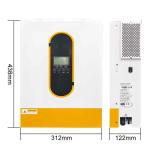 Wholesale Single Phase 6200W Solar Inverter 48V Hybrid Inverter Pure Sine Wave