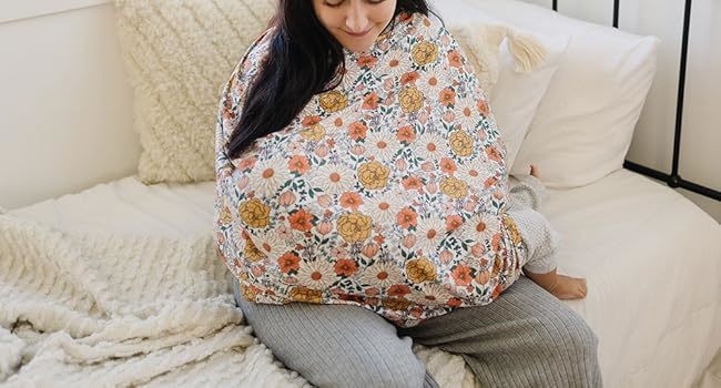 Stretchy Baby Car Seat Cover 89% Polyester 11% Spandex Universal Fit