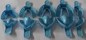 China Disposable dental impression tray plastic dental impression tray on sale