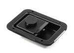 Textured Black Spraying T Handle Flush Latch Zinc Alloy