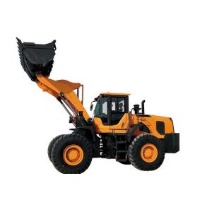 Engineering And Construction Medium Wheel Loader , Compact Tractor Loader