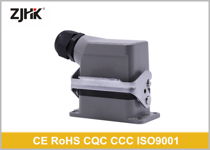 Crimp Insert Cable HEE Heavy Duty Rectangular Connector 10 Pin With High Density