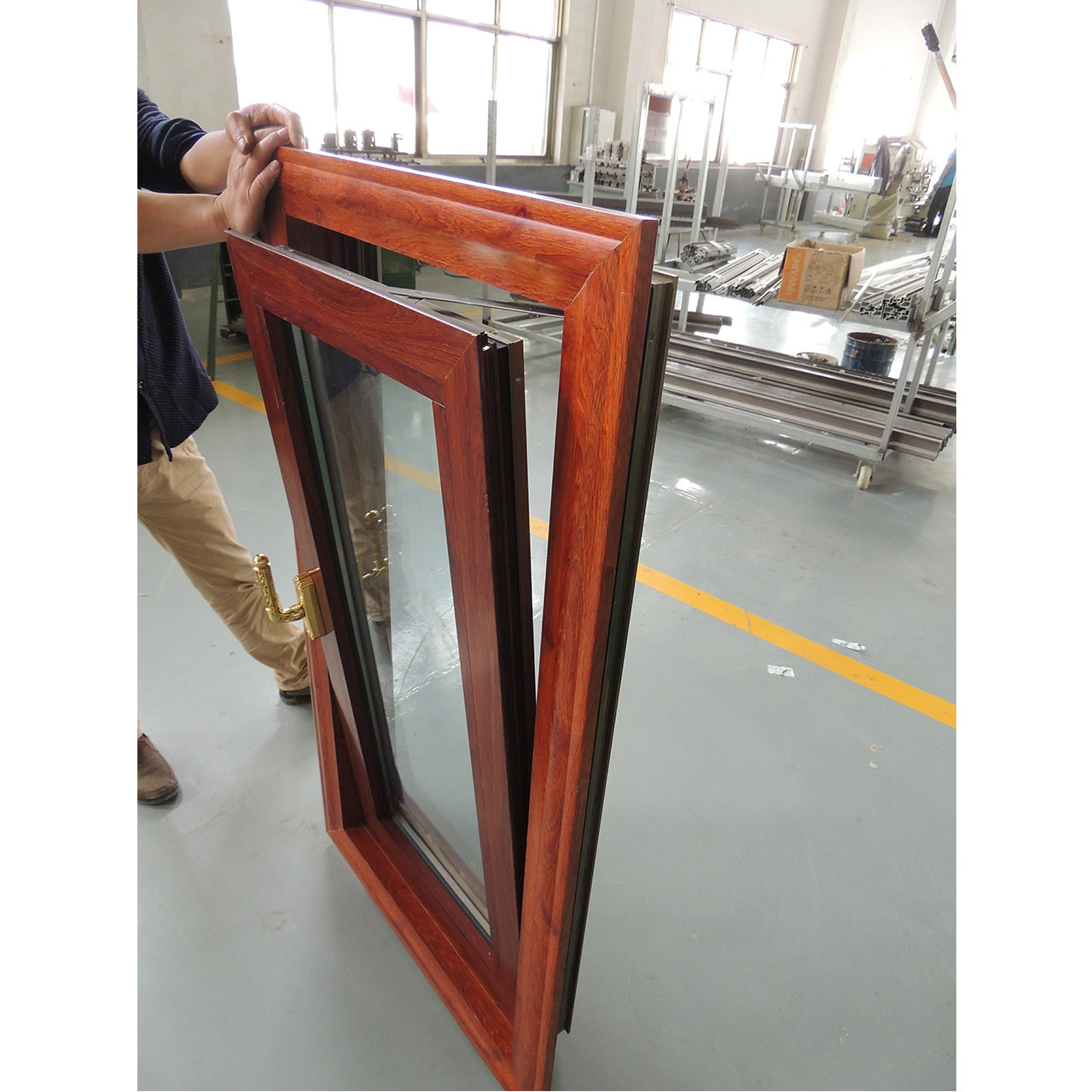 New Design Hot Sale Window Professional Double Glazing Tilt And Turn Casement House
