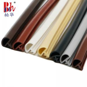 China Anticollision Wooden Door Seal Strip Slot Type Pvc Rubber Door Seal on sale