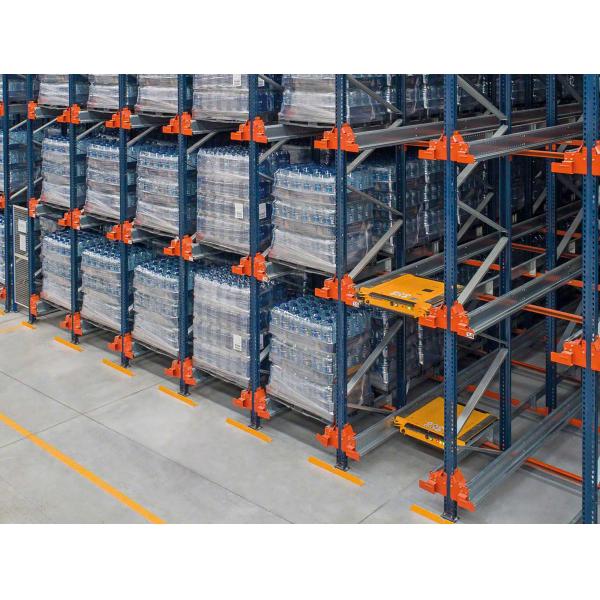 Warehouse Radio Shuttle Racking 800–1200kg/Pallet Industrial Shelving Systems
