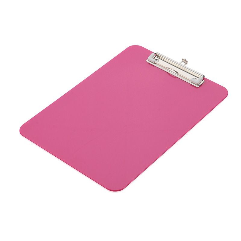 Pink Blue Plastic Office Clipboards Multifunctional 22.5x31.5cm With Handy Writing Board