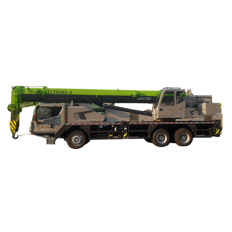 ZTC250A Zoomlion 25 Ton Truck Crane with Teleacopic Boom and Other Hydraulic Cylinder