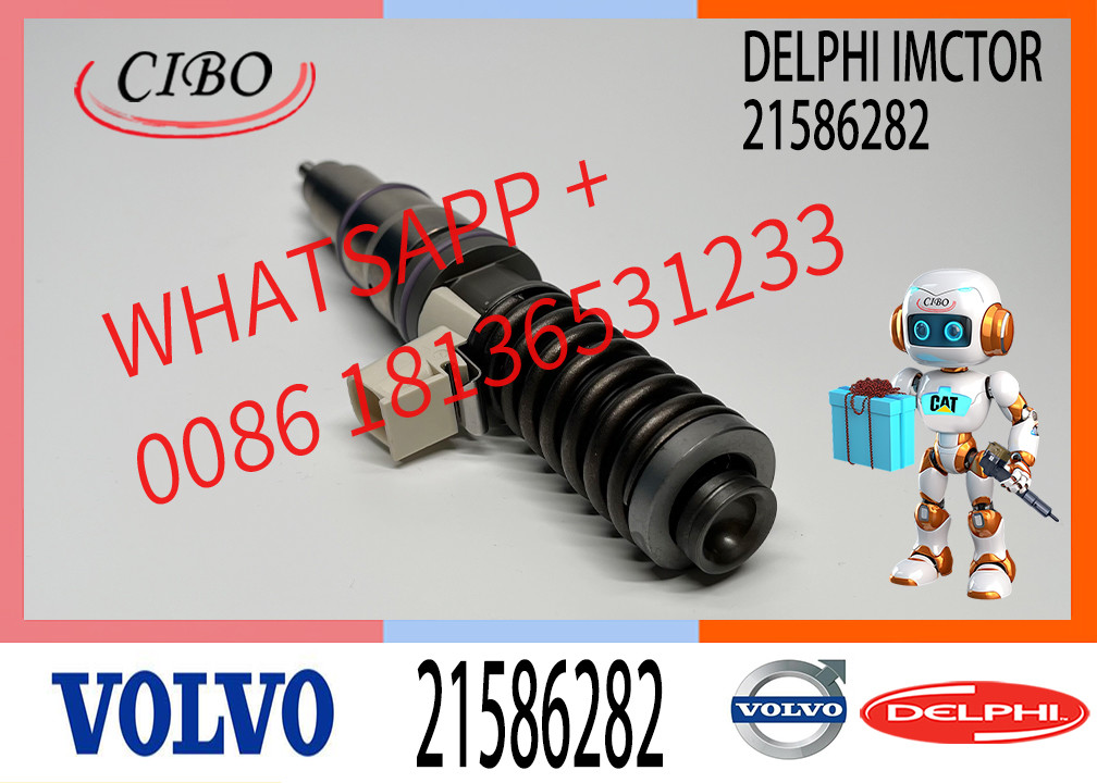 Diesel Injection System Parts Diesel Fuel Injector 21582098 21582101 21586282 21644596 Diesel Injector For VOL-VO