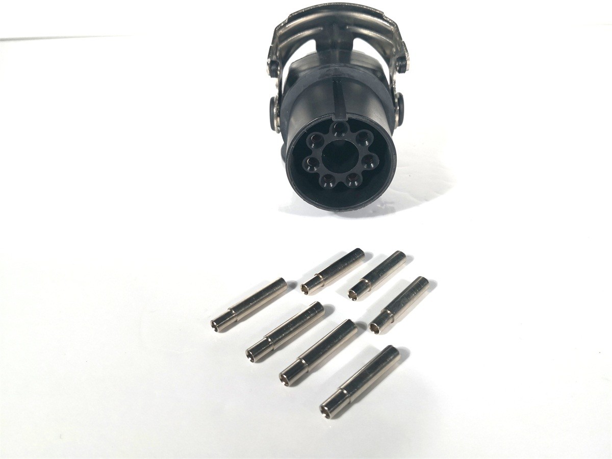 Weatherproof European Trailer Light Plug Durable EBS Plastic Material