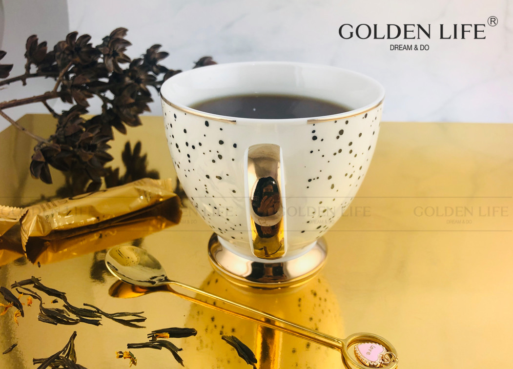 470ml Ceramic Coffee Mug New Bone China Customer For Gift