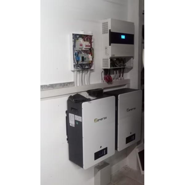 48V 5kWh LiFePO4 Solar Battery - Deep Cycle for Off-Grid Home Energy Storage System & Backup Power