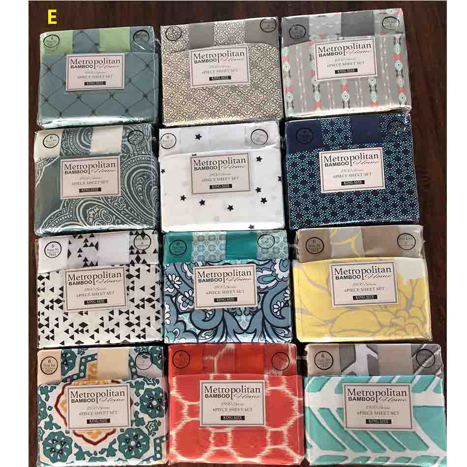 Good 6pcs Microfiber Bedding Sheet Set 80gsm 100% Polyester for NO Filling and Packing