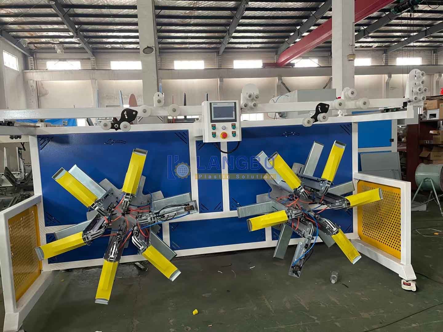Multifunctional Plastic Winding Machine Pipe Coil Machine Plastic Pipe Winder Double Disk Winder PE Pipe Automatic Coiler
