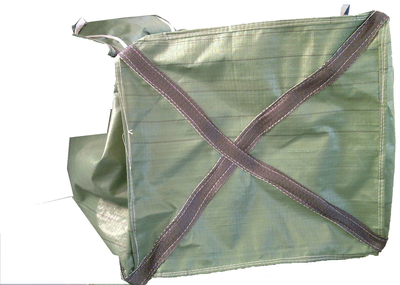 U Panel / Circular Empty FIBC Jumbo Bags , Industrial Bulk Storage Bags