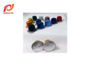 Quality Recyclable Empty Food Grade Aluminum 37mm 6g Nespresso Coffee Capsules for sale