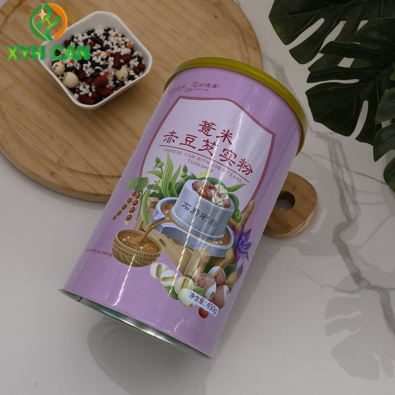 Milk Powder Coffee Tin Can Laser Cutting CMYK 4C For Snacks Biscuits