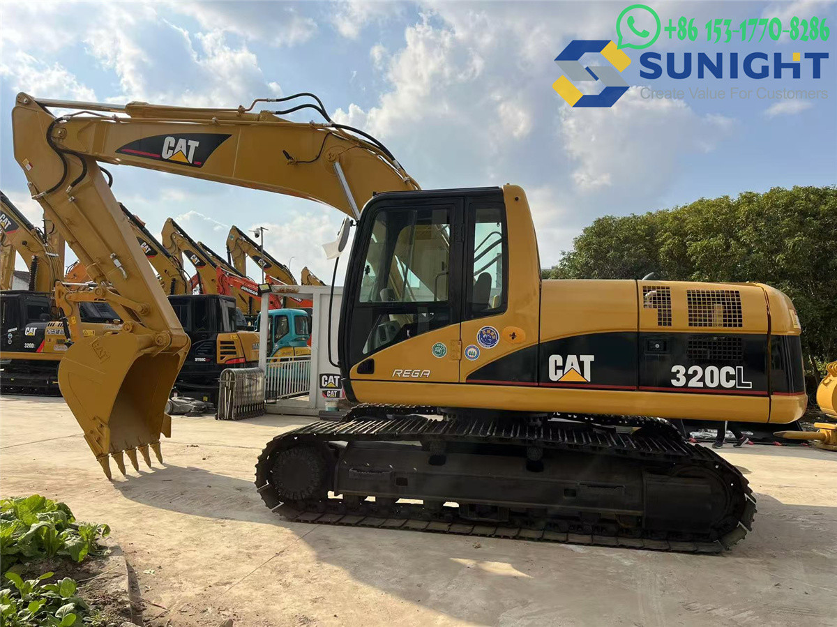 Japan Original Used Cat 320CL Crawler Excavator 20 Ton Caterpillar 320 Cl With Big Discount