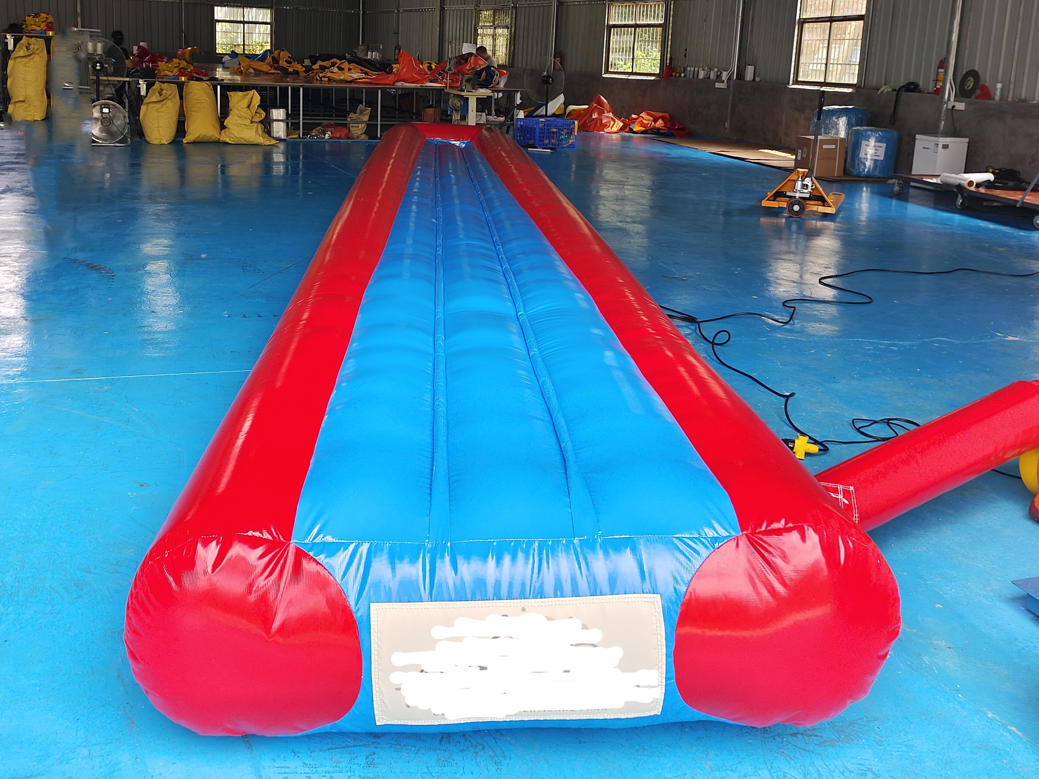 Commercial Grade PVC Tarpaulin Water Slide Accessory Inflatable Water Game Long Slide For Adults