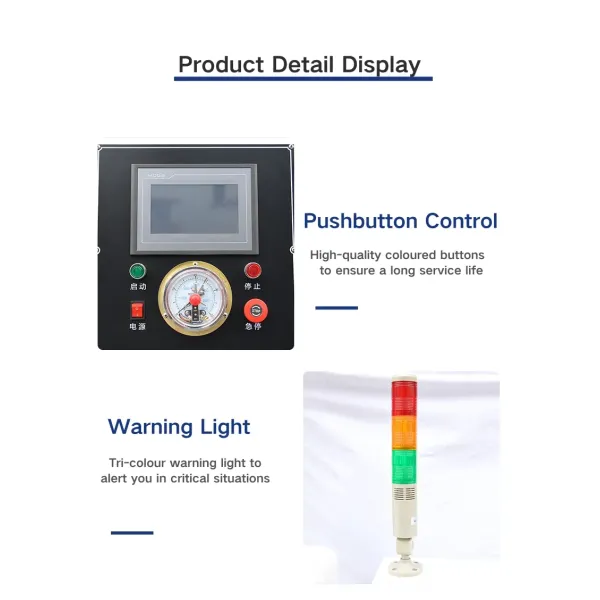 Advanced Factory Plate Vulcanizer with Bilingual Software Support