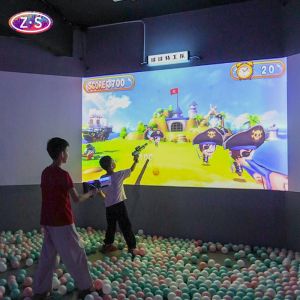 Quality Easy Installation Immersive Projection System Throwing Wall Interactive Games for sale