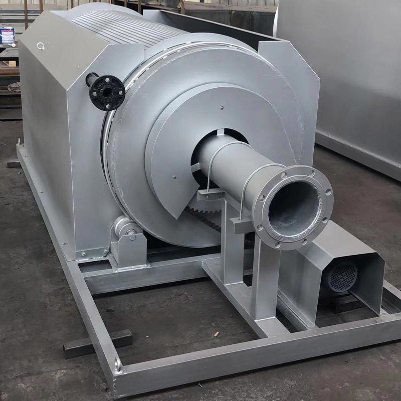 Space Friendly Filter Press Drum Screen Water Treatment Intuitive Operation Easy Cleaning