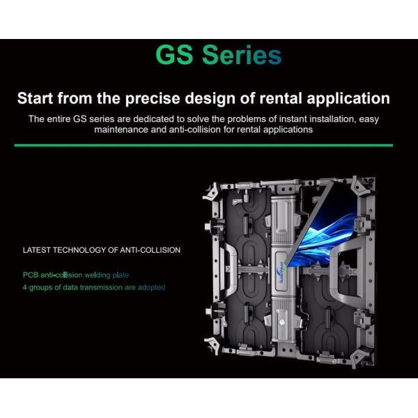 P3.1 p4 Outdoor Led Video Wall Display Light Box Backdrop Screen ODM
