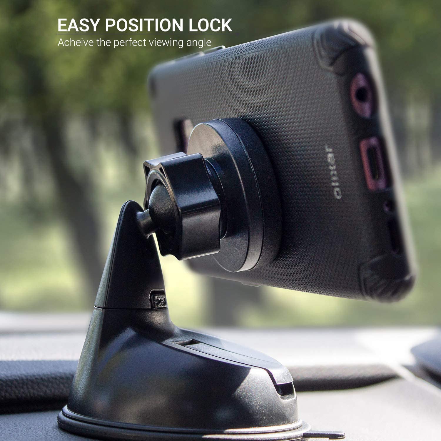ABS Universal Windshield Mount Phone Holder Compatible With IPhone