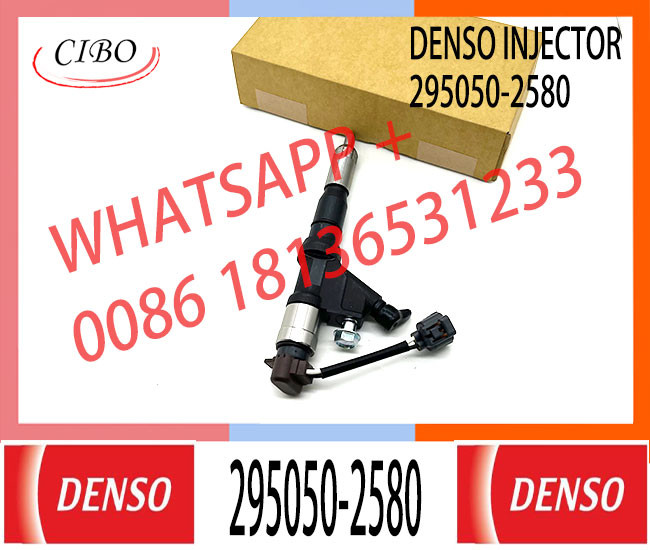 Diesel common rail injector 2950502580 23670-E0221 295050-2580 for diesel injector