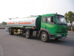 China 182HP FAW 6x2 22cbm (5,548 US Gallon) Carbon Steel Fuel Oil Storage Tank on sale