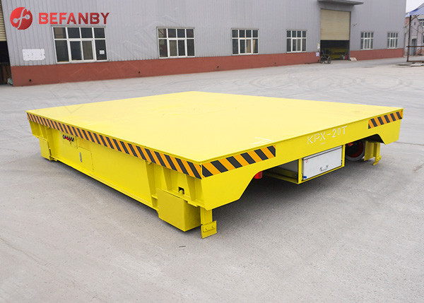 steel mill rail transfer 20 ton battery operated car
