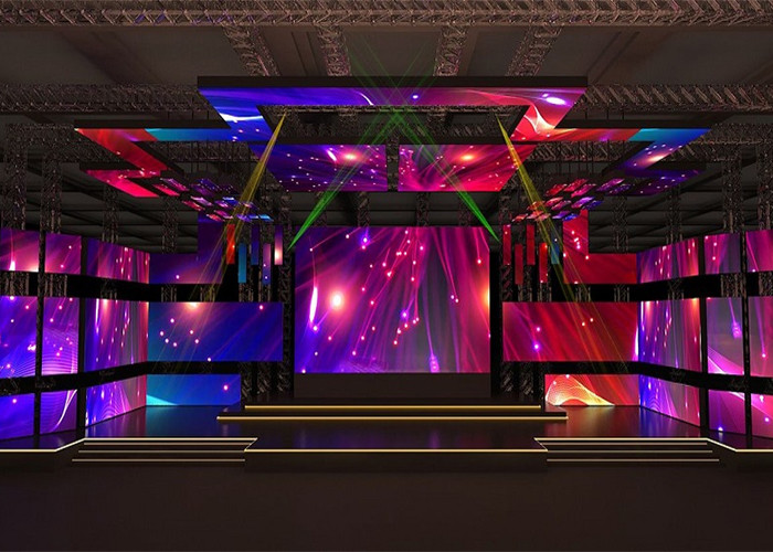 250*250mm P4 Led Display IP65 Jumbotron Led Screen Hire For Events