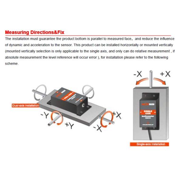 SCA131A Dual Axis EN61000 Digital Tilt Motion Sensor MCU 120g