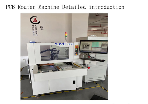 High Speed Stable PCB Router Machine YSVC-650 with 610X500mm Maximum Processing Format and 355nm UV Laser Wavelength