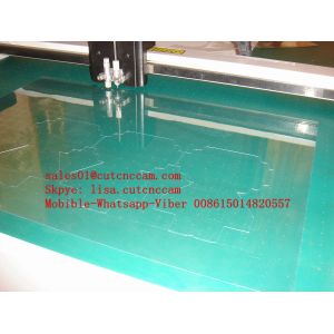 China Plastic PET/PVC box Sample Cutting Digital Knife Plotter Machine on sale
