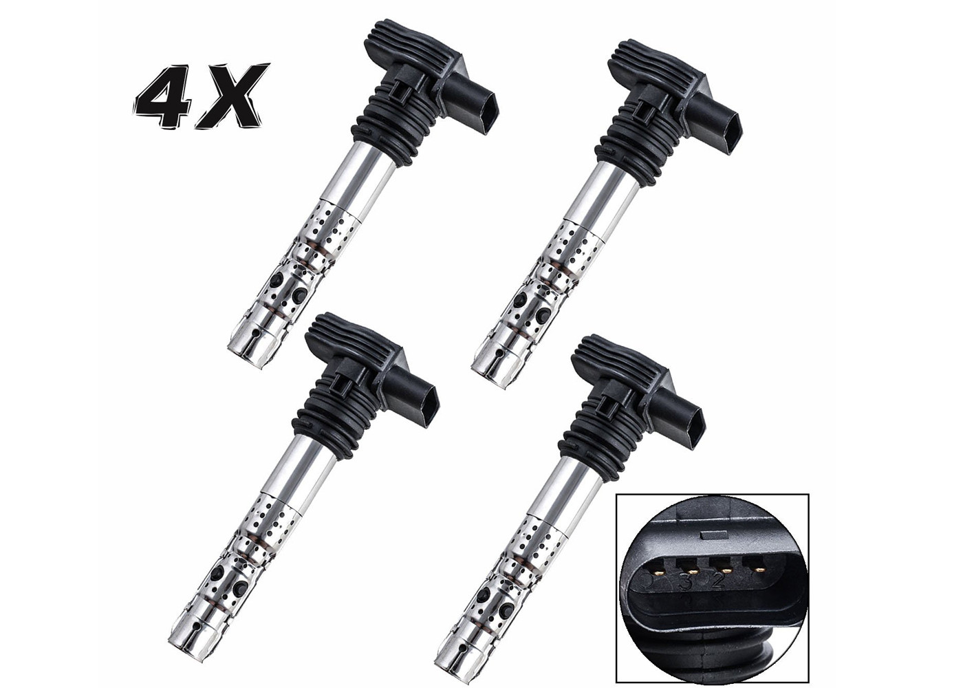 Auto Generator Engine Denso Ignition Coil For VW Jetta Golf Passat Beetle 06A905115
