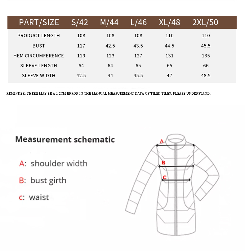 FODARLLOY Fall Winter Women Middle and long cotton-padded lady winter coat zipper two large size cotton-padded lady with hat