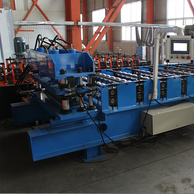 Automatic Metal Steel Glazed Tile Forming Machine For Building Materials Machinery