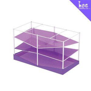 Quality Children's Rainbow Climbing Net with Balls and Targets for sale