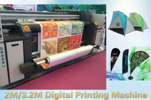 Quality 2000mm Width 1800dpi Pigment Ink Fixation Fabric Plotter for sale
