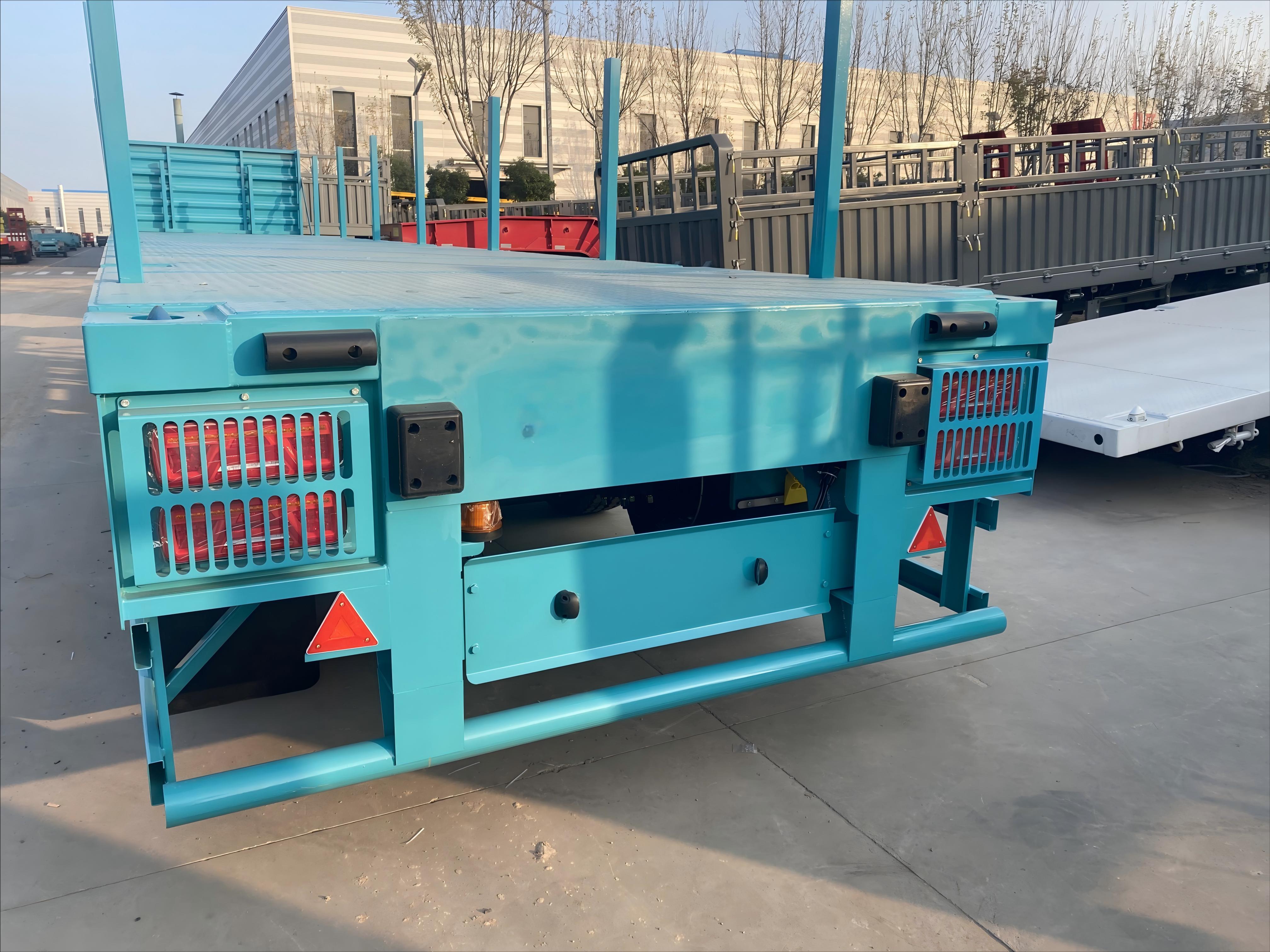 CIMC China manufacturer of 3-axle direct sales high-quality discount flatbed semi-trailer