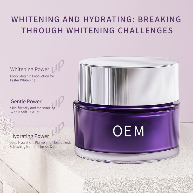 Face Whitening Cream Beauty Cosmetics Custom Natural Skin Lightening Facial Moisturizer Cream For Black Skin Face