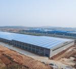 Wind Resistant Modern Steel Structure Warehouse With H Section Frame