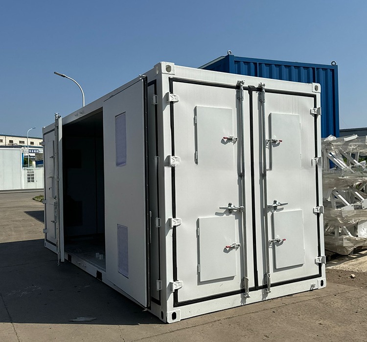 Maximum Storage 20ft Open Side Equipment Container with Energy Battery Storage System