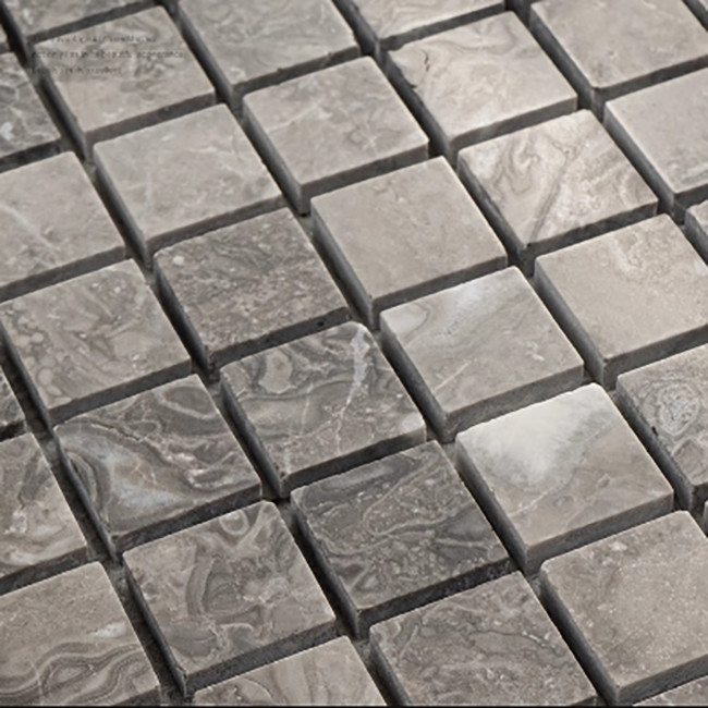 Natural Marble Stone Mosaic Tile Bathroom Floor Tile Fish Pond Tile Antique Background Wall