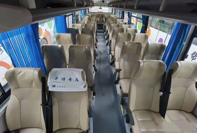 Electric Coach Bus SLK6118 Shenlong Bus Custom Coach 48seats Luxury Bus Seats