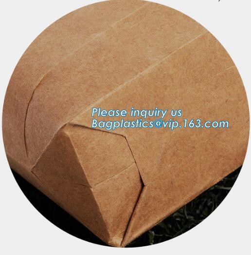 Eco friendly for bread packing paper bags with logo,Food packaging bag disposable kraft paper dried fruit bread bag with