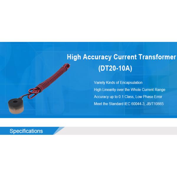 Plastic Case Mini Current Transformer for Energy Meter AC Current KWH Model