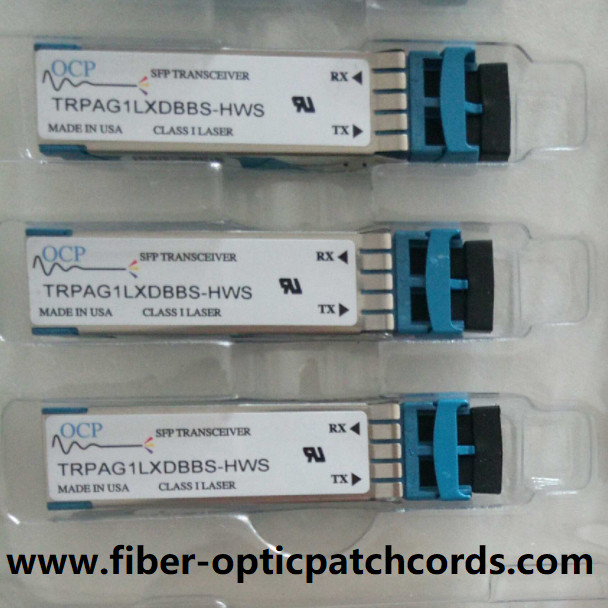 OCP SFP Transceiver Module 1.25G 1310nm 10km TRPAG1LXDBBS-HWS